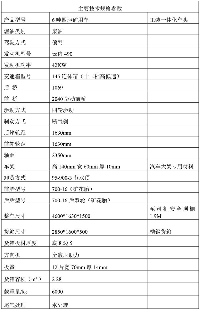 地下礦用自卸車廠家